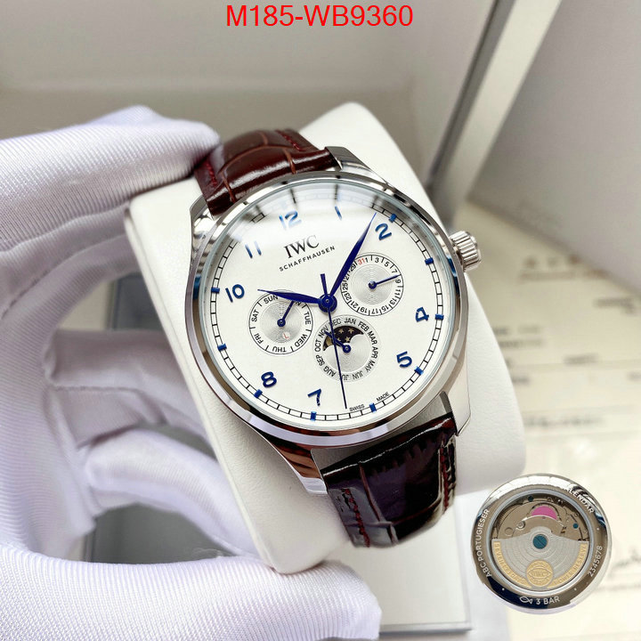 Watch(4A)-IWC 1:1 replica wholesale ID: WB9360 $: 185USD