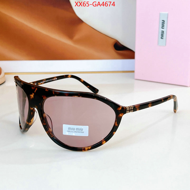 Glasses-Miu Miu buy aaaaa cheap ID: GA4674 $: 65USD