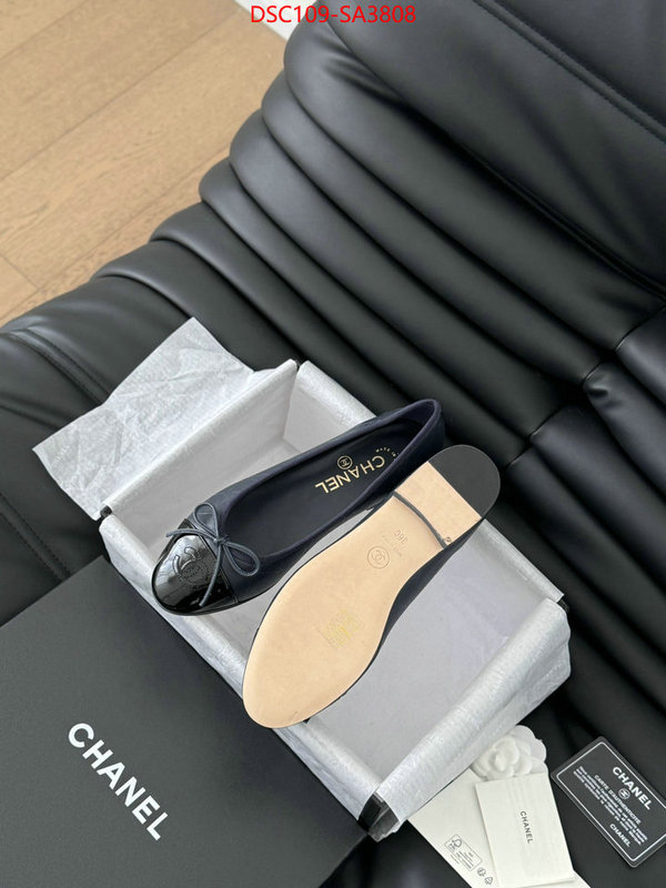 Women Shoes-Chanel what 1:1 replica ID: SA3808 $: 109USD