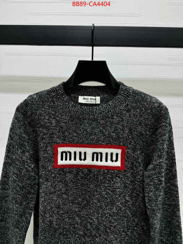 Clothing-MIU MIU customize the best replica ID: CA4404 $: 89USD