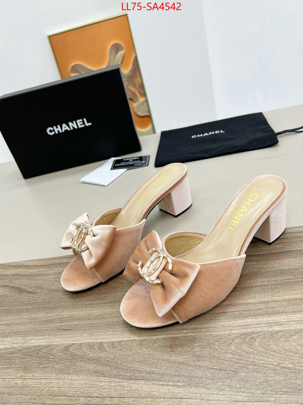 Women Shoes-Chanel only sell high-quality ID: SA4542 $: 75USD