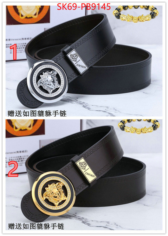 Belts-Versace high quality aaaaa replica ID: PB9145 $: 69USD