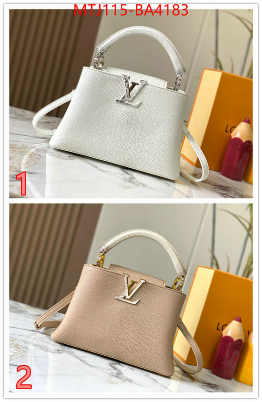 LV Bags(4A)-Handbag Collection- replica wholesale ID: BA4183 $: 115USD,