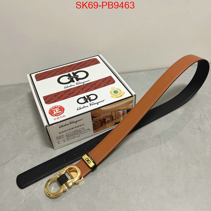 Belts-Ferragamo top quality fake ID: PB9463 $: 69USD