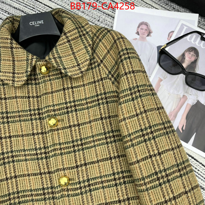 Clothing-Celine quality replica ID: CA4258 $: 179USD