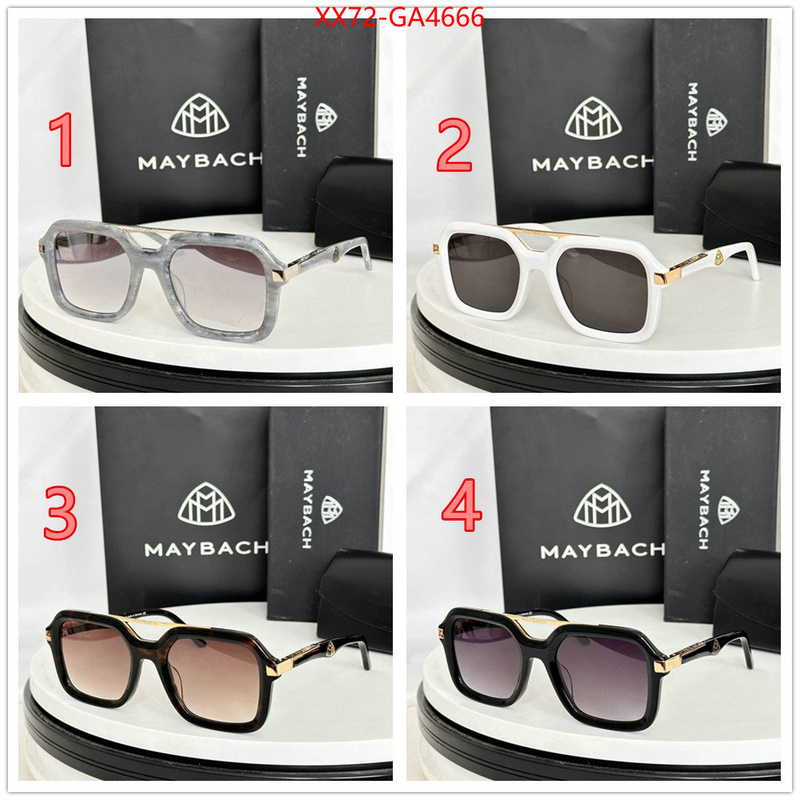 Glasses-Maybach shop the best high quality ID: GA4666 $: 72USD