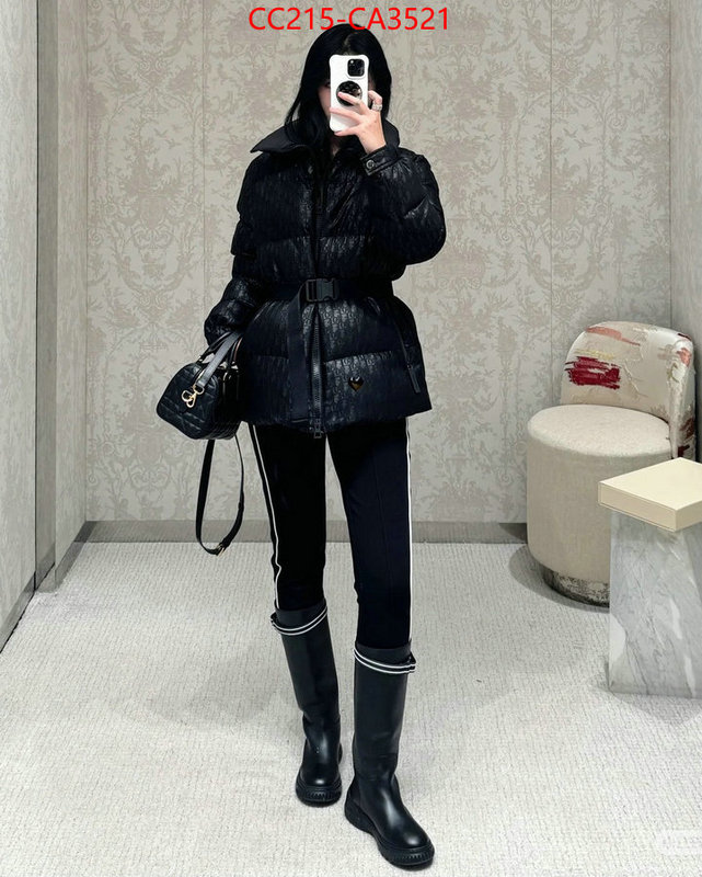 Down jacket Women-Dior aaaaa ID: CA3521 $: 215USD