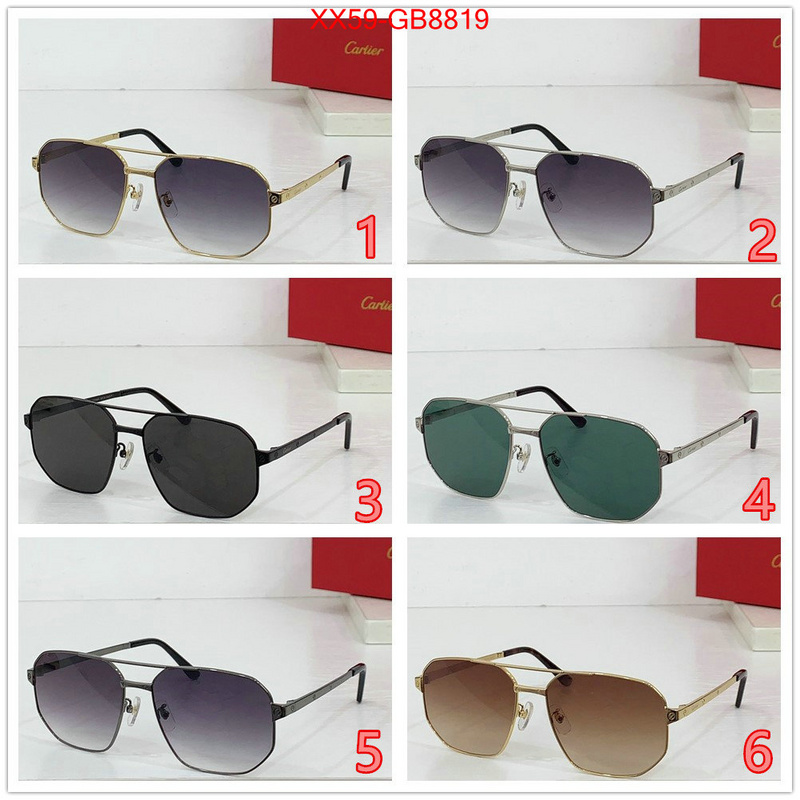 Glasses-Cartier replcia cheap ID: GB8819 $: 59USD