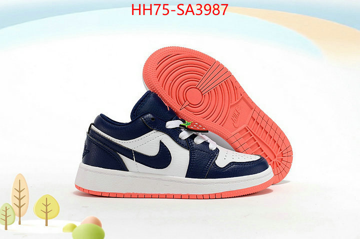 Kids shoes-Air Jordan website to buy replica ID: SA3987 $: 75USD