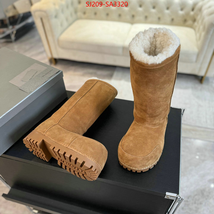 Men Shoes-Boots brand designer replica ID: SA3320 $: 209USD