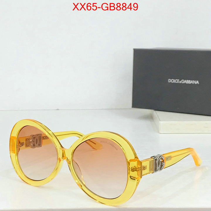 Glasses-DG luxury fashion replica designers ID: GB8849 $: 65USD