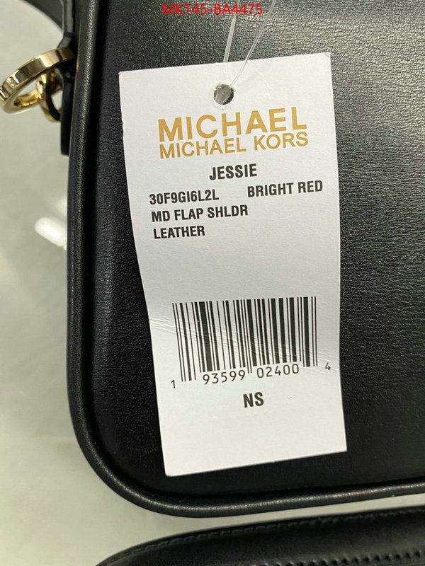 Michael Kors Bags(TOP)-Crossbody- what is a counter quality ID: BA4475 $: 145USD,