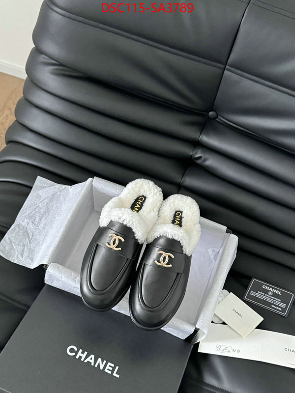 Women Shoes-Chanel 1:1 replica wholesale ID: SA3789 $: 115USD