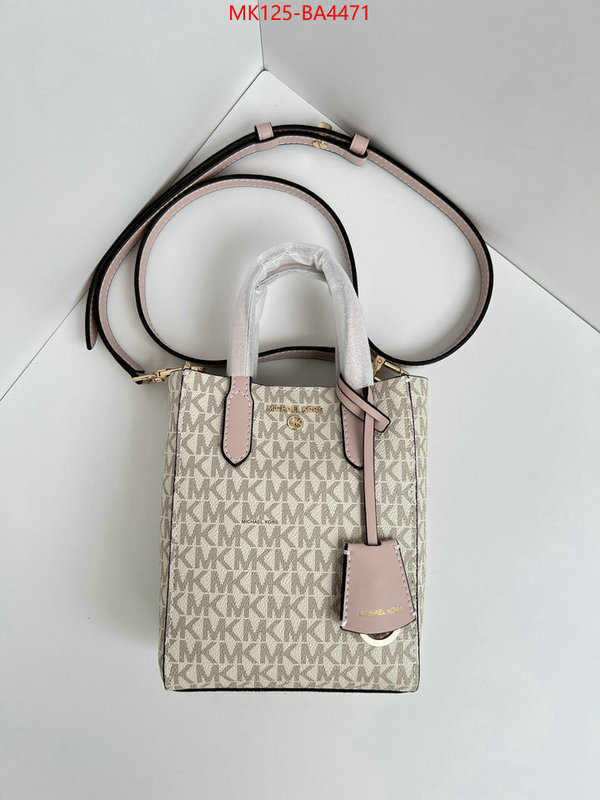 Michael Kors Bags(TOP)-Handbag- best fake ID: BA4471 $: 125USD,