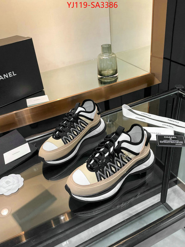 Women Shoes-Chanel top fake designer ID: SA3386 $: 119USD