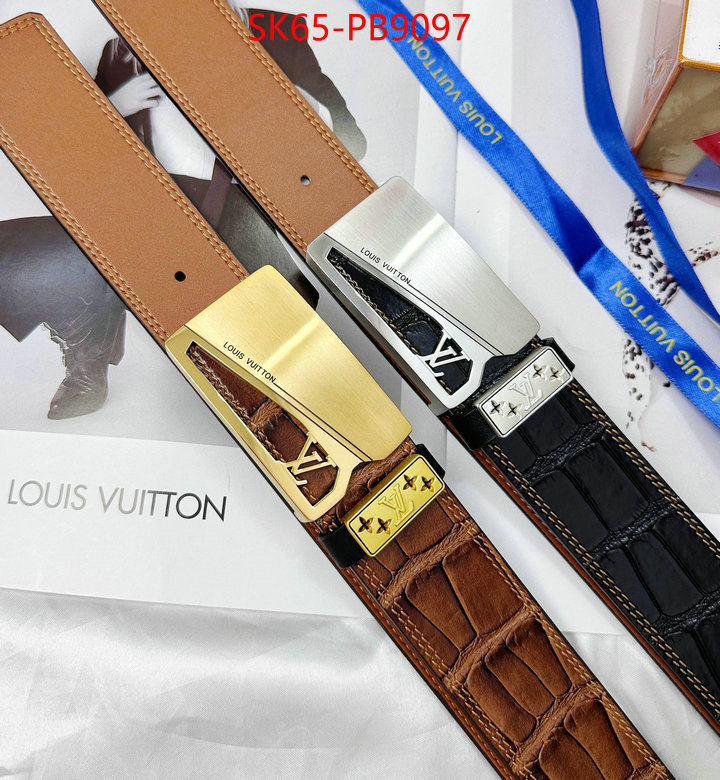 Belts-LV designer high replica ID: PB9097 $: 65USD