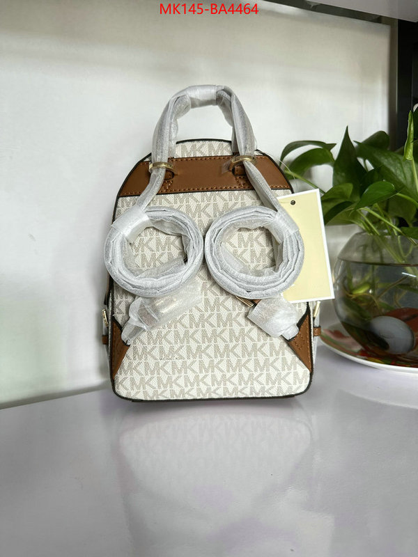 Michael Kors Bags(TOP)-Backpack- top quality fake ID: BA4464 $: 145USD,