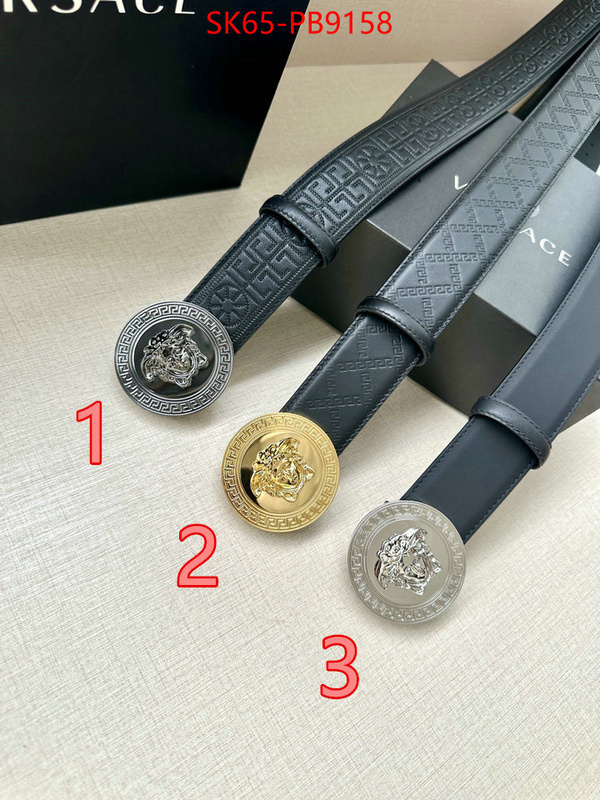 Belts-Versace designer 1:1 replica ID: PB9158 $: 65USD