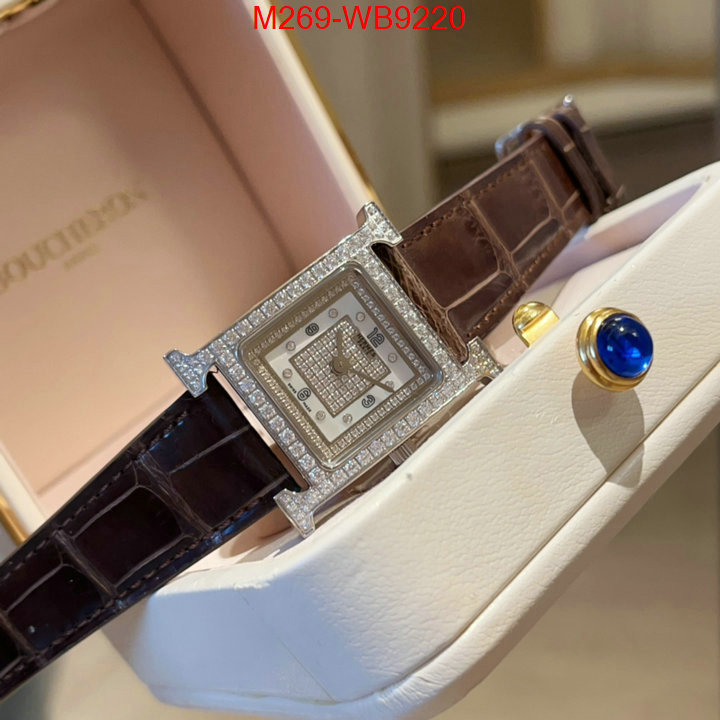 Watch(TOP)-Hermes how to buy replcia ID: WB9220 $: 269USD