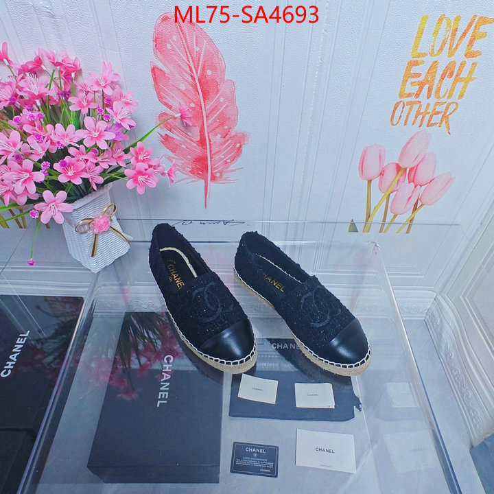 Women Shoes-Chanel luxury 7 star replica ID: SA4693 $: 75USD