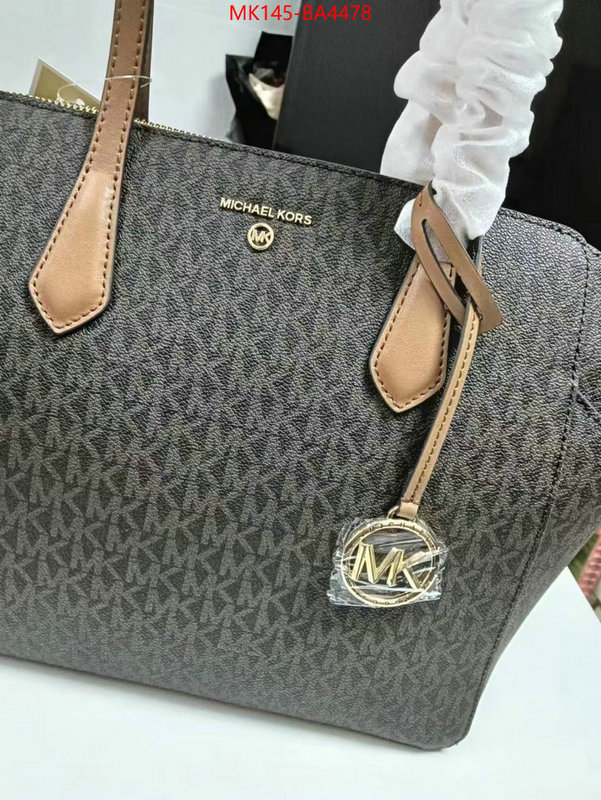 Michael Kors Bags(TOP)-Handbag- where to find best ID: BA4478 $: 145USD,