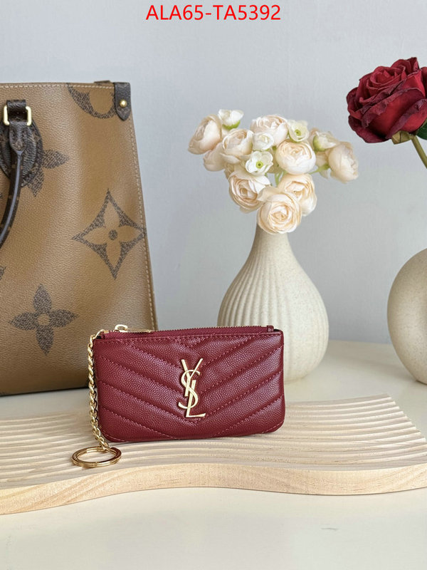 YSL Bags(TOP)-Wallet- 1:1 clone ID: TA5392 $: 65USD,