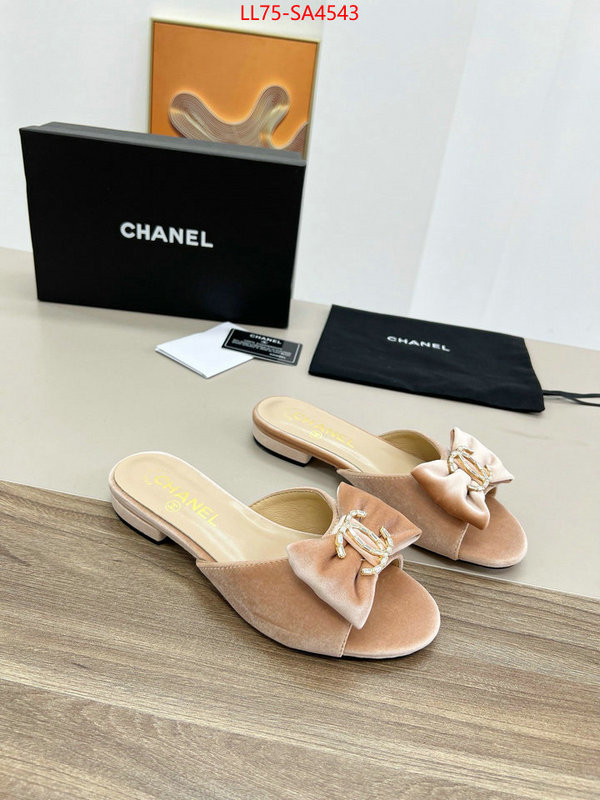 Women Shoes-Chanel copy ID: SA4543 $: 75USD