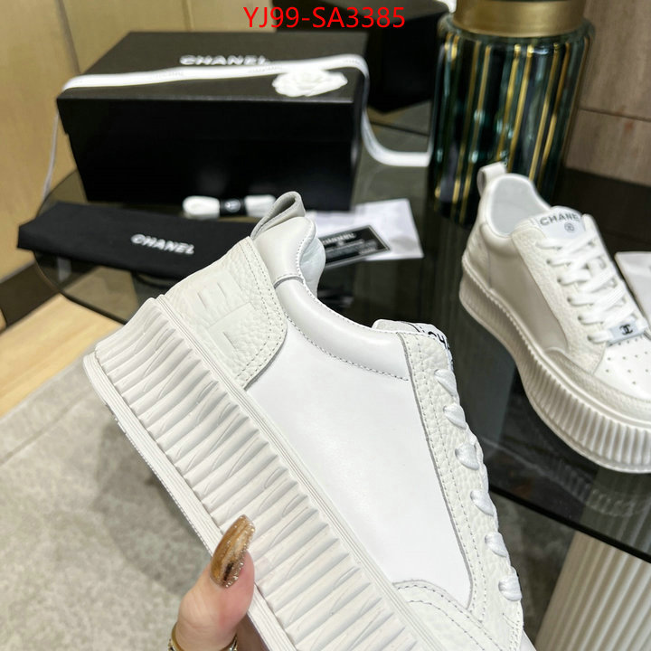 Women Shoes-Chanel top perfect fake ID: SA3385 $: 99USD