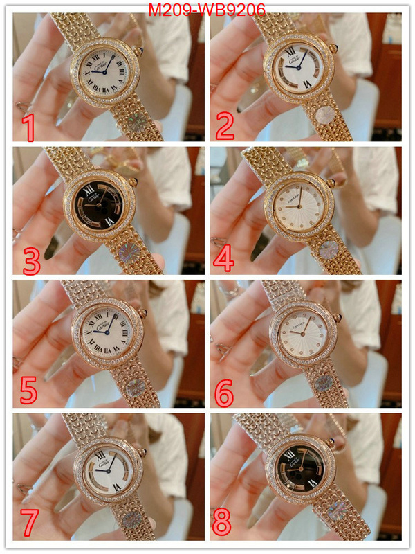 Watch(TOP)-Cartier buy replica ID: WB9206 $: 209USD