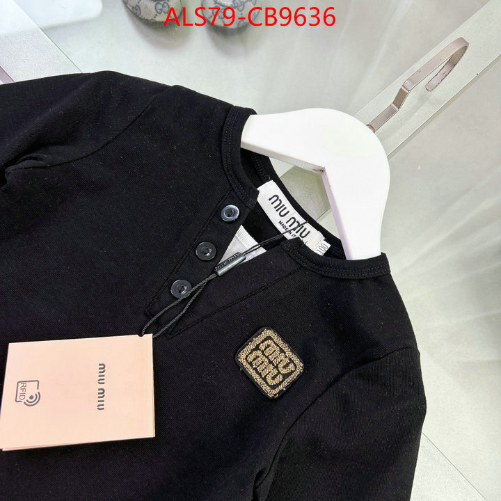 Kids clothing-MIU MIU 7 star replica ID: CB9636 $: 79USD