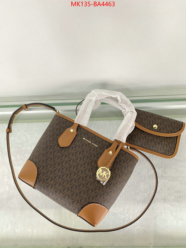 Michael Kors Bags(TOP)-Handbag- the highest quality fake ID: BA4463 $: 135USD,