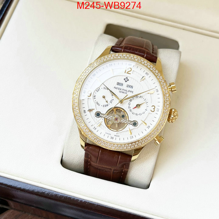 Watch(TOP)-Patek Philippe designer replica ID: WB9274 $: 245USD