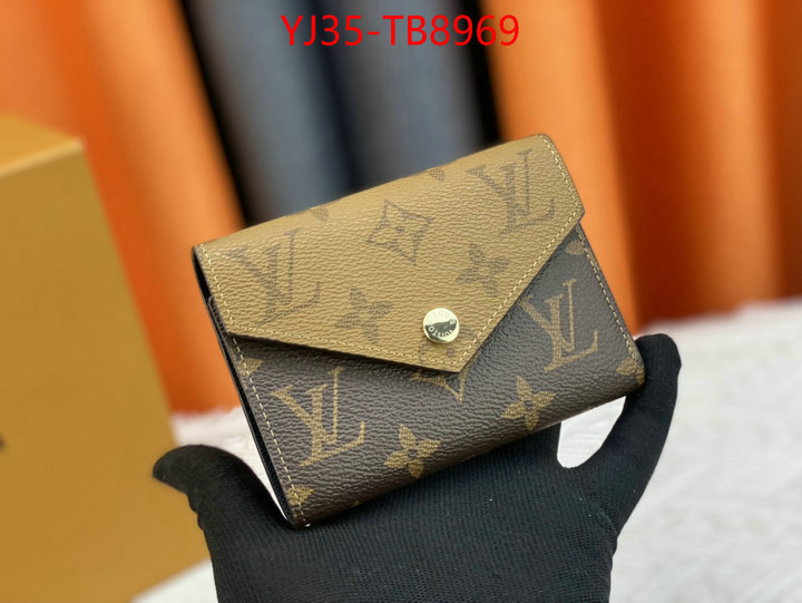 LV Bags(4A)-Wallet buy cheap ID: TB8969 $: 35USD,