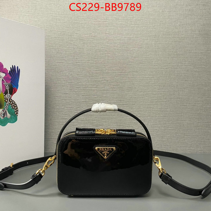 Prada Bags(TOP)-Crossbody- aaaaa replica ID: BB9789 $: 229USD,