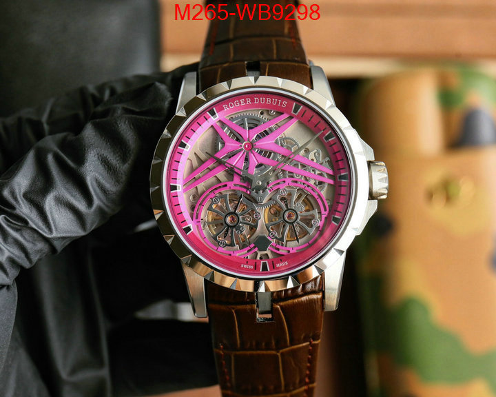 Watch(TOP)-Roger Dubuis aaaaa+ class replica ID: WB9298 $: 265USD