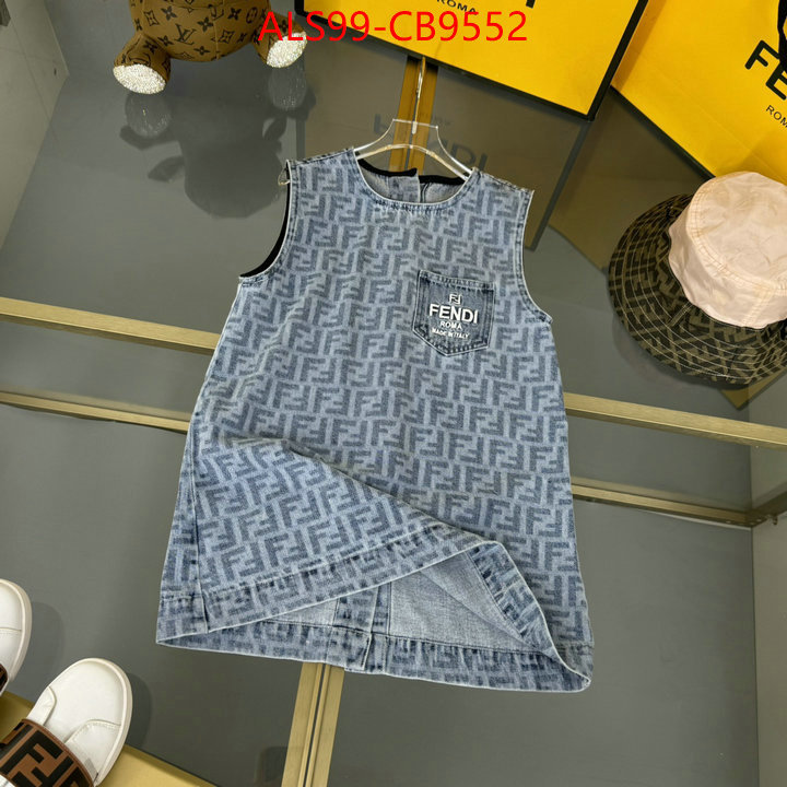 Kids clothing-Fendi best wholesale replica ID: CB9552 $: 99USD