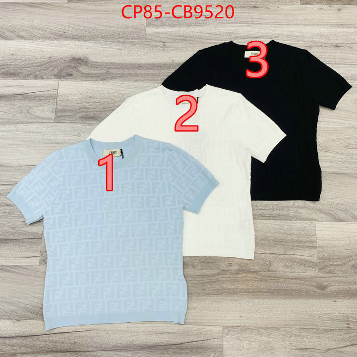 Clothing-Fendi china sale ID: CB9520 $: 85USD