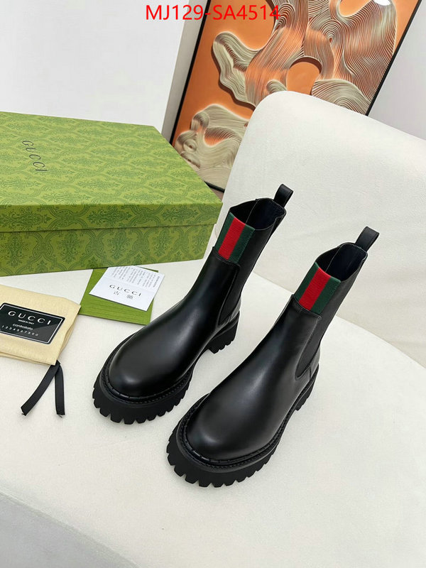 Women Shoes-Gucci where should i buy replica ID: SA4514 $: 129USD