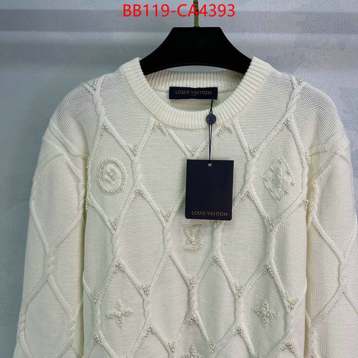 Clothing-LV replica designer ID: CA4393 $: 119USD