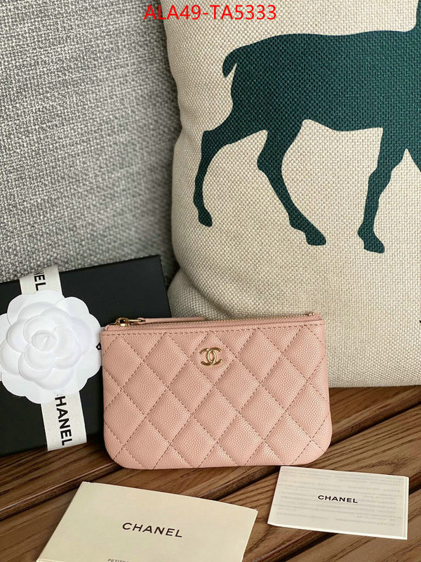 Chanel Bags(TOP)-Wallet- online shop ID: TA5333 $: 49USD,