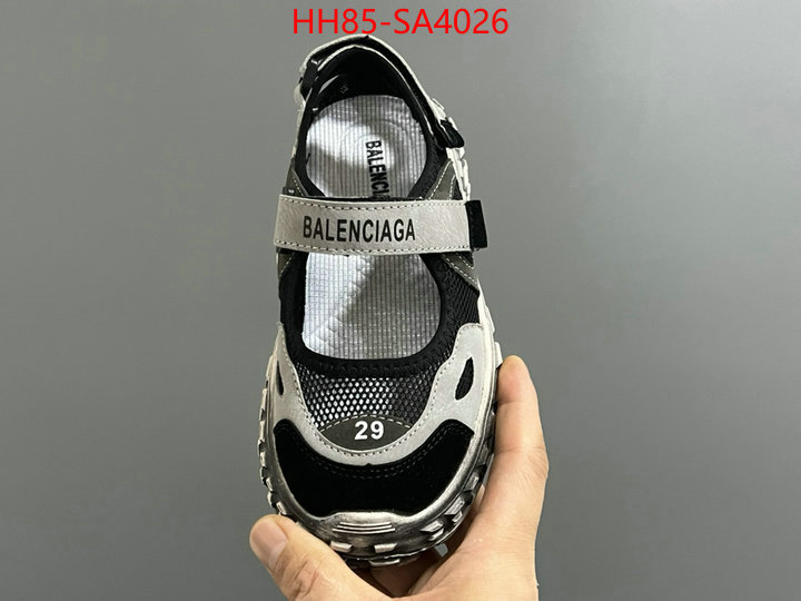 Kids shoes-Balenciaga high quality designer ID: SA4026 $: 85USD