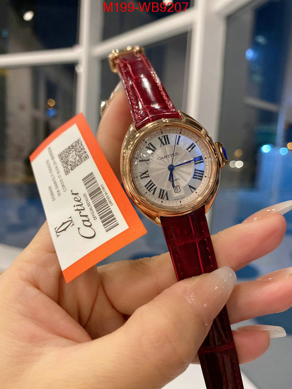 Watch(TOP)-Cartier replica us ID: WB9207 $: 199USD