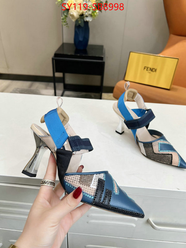 Women Shoes-Fendi cheap online best designer ID: SB8998 $: 119USD