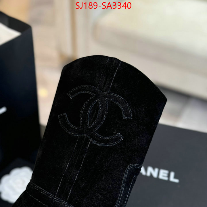 Women Shoes-Chanel 1:1 replica ID: SA3340 $: 189USD