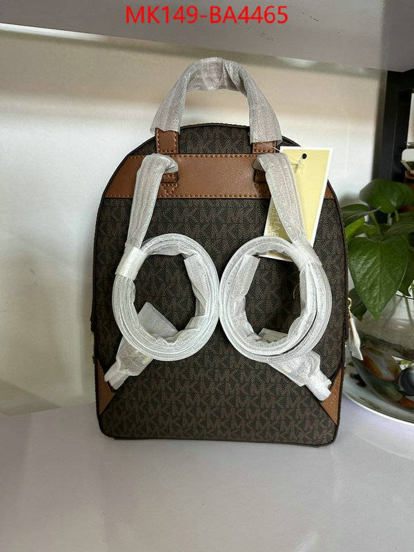 Michael Kors Bags(TOP)-Backpack- from china ID: BA4465 $: 149USD,