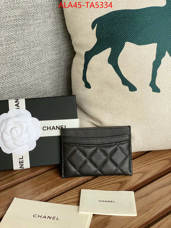 Chanel Bags(TOP)-Wallet- found replica ID: TA5334 $: 45USD,