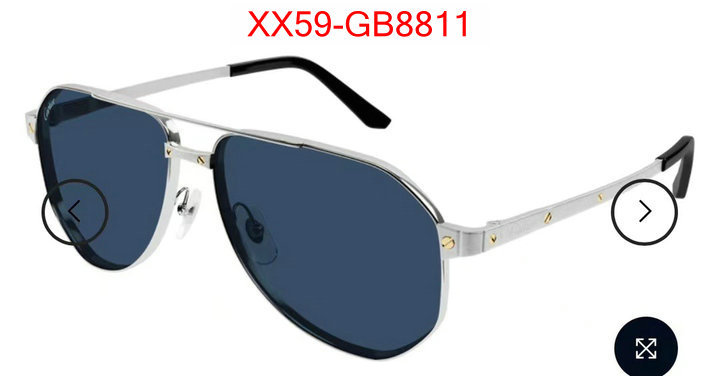 Glasses-Cartier high quality 1:1 replica ID: GB8811 $: 59USD