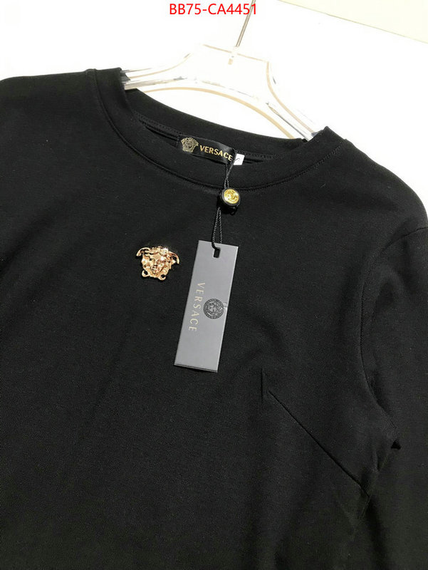 Clothing-Versace best replica quality ID: CA4451 $: 75USD