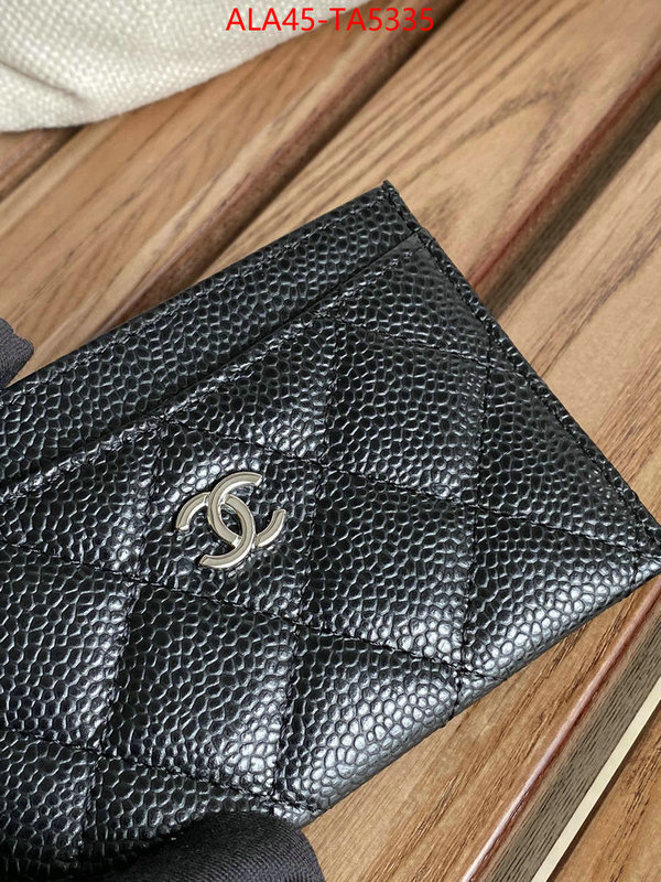 Chanel Bags(TOP)-Wallet- 7 star quality designer replica ID: TA5335 $: 45USD,