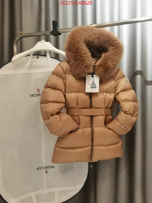 Down jacket Women-Moncler replica best ID: CA3520 $: 215USD